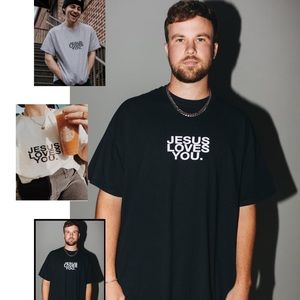 Jesus Loves You Oversized Tee